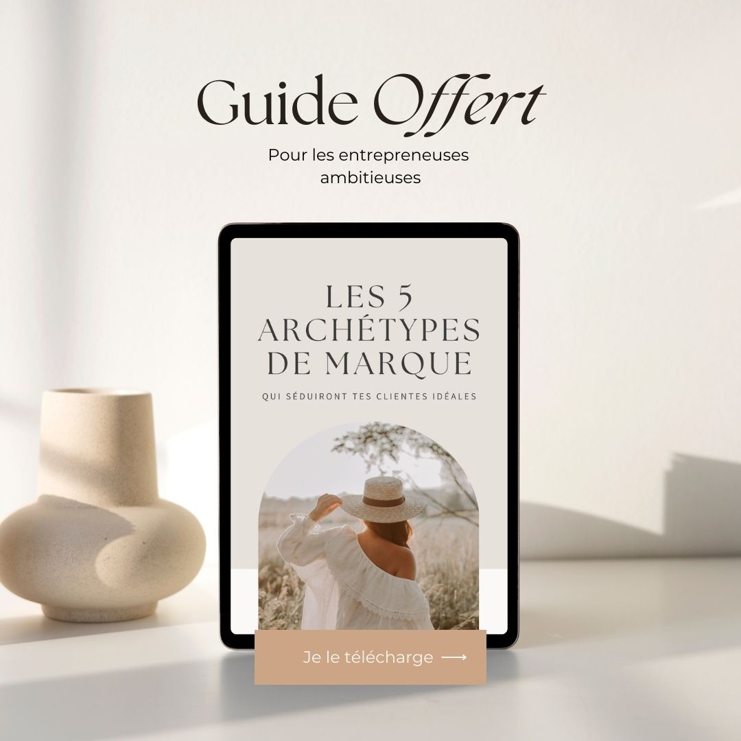 guide offert les 5 archétypes de marques